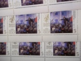 World Postage Mint Uncut 1987 5k Stamp Sheet Russia Cccp Soviet Union