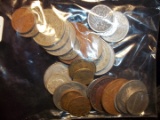 Bag Full Of Assorted World Coins