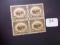Us Mint Plate Scarce American Buffalo 30 Cent 4 Stamp Mint Block