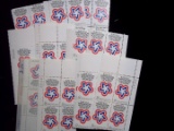 Us Mint Plate Block Us Postage Stamps