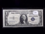 United States Currency One Dollar Silver Certificate 1935-h Series
