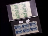 United States Postage Mint Plate Block Lot Of 2 National Parks Mint Plat Blocks