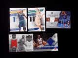 Nba Basketball Game Used Jersey Card Pack Fresh Mint Condition