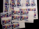 Us Postage Stamps Mint Plate Blocks Lot Of 30 Mint Plate Blocks $12 Face