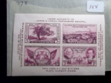 Commemorative Mint Plate Block 9/17/1936 New York, New York