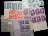 Us Mint Plate Blocks Us Postage Stamps