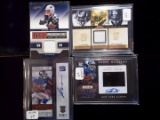Nfl Football Game Used Jersey Relic Football Card