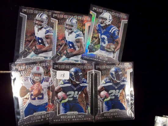 Panini Prizm Nfl Football Die Cut Insert Card