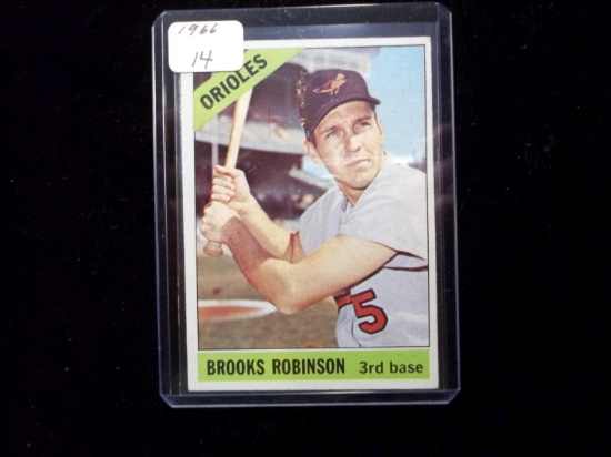 1966 Topps Baseball Card #390 Brooks Robinson Mint Shsrp!