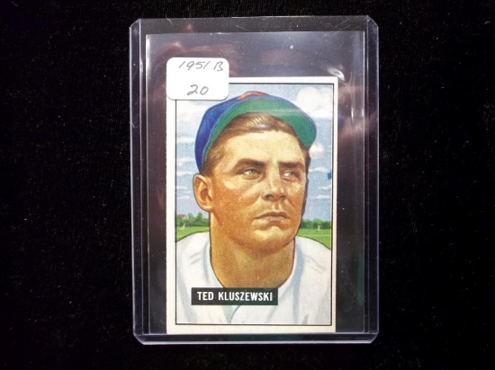 1951 Bowman Card #143 Ted Kluszewski