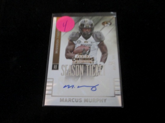 Marcus Murphy Signiture Card