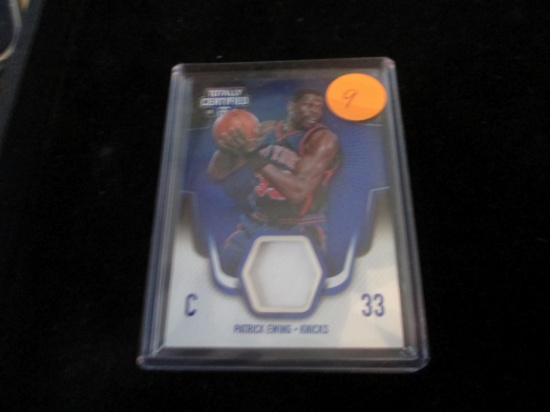 2015-6 Panini Patrick Ewing Jersey Card And Numbered28/99