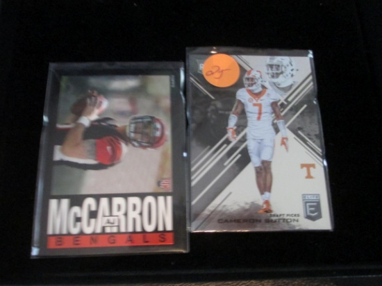 Cameron Sutton And Aj Mccarron Card