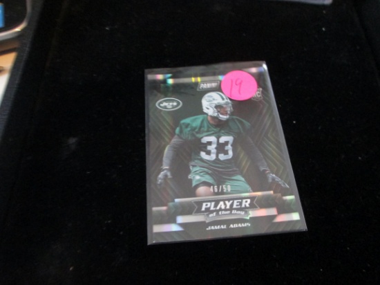 2017 Panini Jamal Adams Numbered 46/50 Card