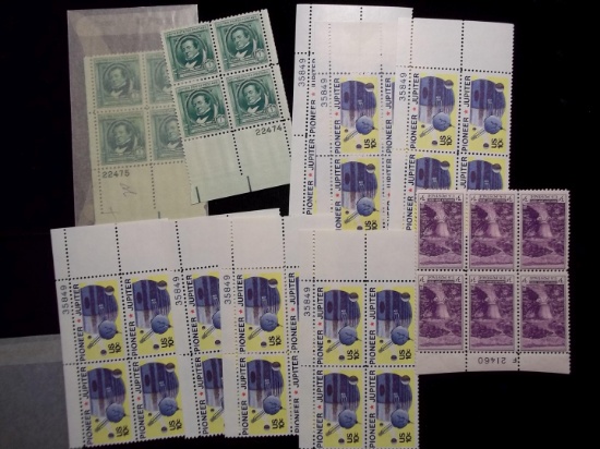 Us Mint Postage Stamps Lot Of 10 Mint Plate Blocks