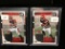 Lot Of 2 Red Foil Rookie Jersey Cards