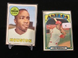 Joe Morgan Hoston Astros Mlb Hall Of Fame 2 Card Lot