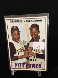 1967 Topps Baseball Pitt Power Card #266