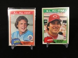 1981 Topps Baseball All-star Cards