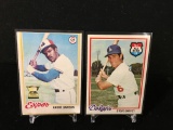 1978 Topps Baseball Star Card Lot