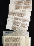 U.S, Postage Stamps Mint Plate Block