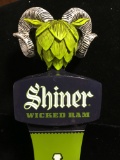 Shiner Beer Wicked Ram Ipa Beer Tap Pull Handle