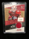 Dante Pettis San Fransisco 49ers Game Used Jersey Card