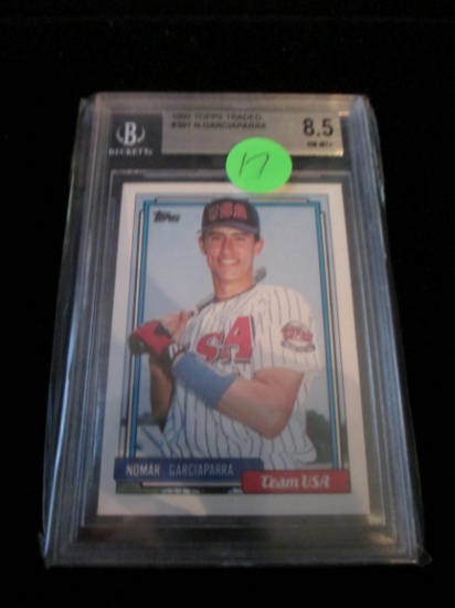 Beckett Graded 1992 Topps N Garciaparra Mint 8.5