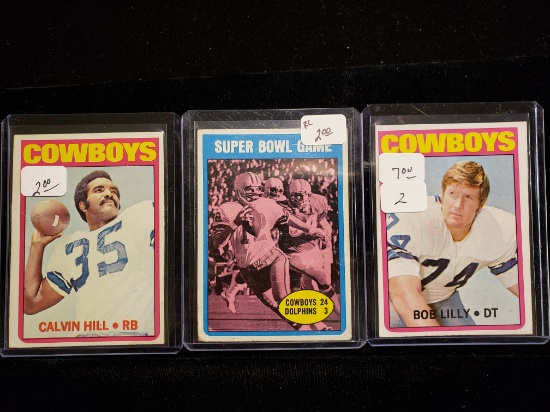 Vintage 1972 Topps Football