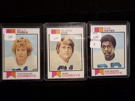 Vintage 1973 Topps Dallas Cowboys Football