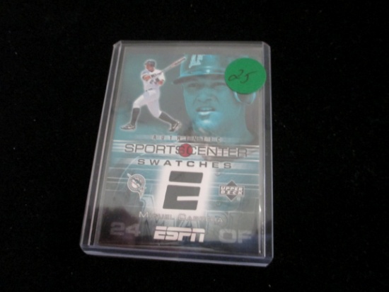 2005 Upper Deck Miguel Cabrera Jersey Card