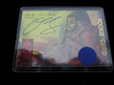 Omari Spellman Signiture Card And Numbered 72/99