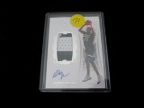 Andrew Wiggins Signiture And Jersey Card And Numbered 16/25 Low Numbered