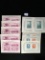 United States U.S. Mint Stamps Lot Of 10 Mint Souvenir Sheets