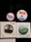 Lot Of Vintage Political Pin Back Buttons