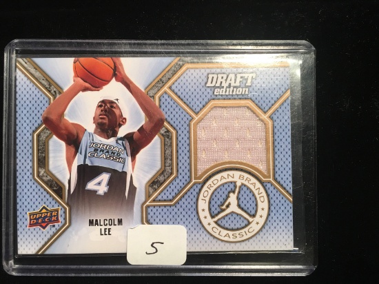 Draft Edition Jordan Brand Classic Game Used Jersey Card