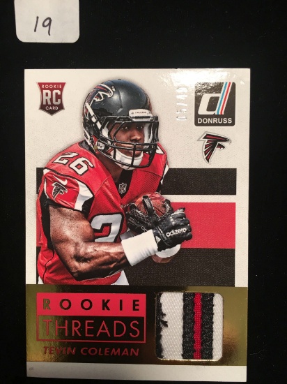 Donruss Football Rookie Patch Auto Ssp 05/49