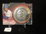2017 Topps Baseball Update Commemmorative Mvp Coin Relic