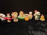 Vintage 1990's Hallmark Cards Merry Miniatures Figurines