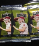 2018 Leaf Draft Football Cards Sealed Foil Pack