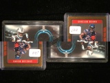 Nfl Footbal Gane Used Jersey Relic Card