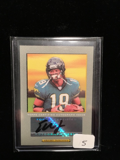 Topps Turkey Red Autographed Football Card