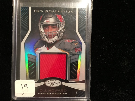 New Generation Nfl Football Game Used Jersey Card