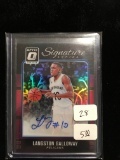 Signature Series Nba Basketball Autographed Card