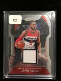 Prizm Nba Basketball Game Used Jersey Card