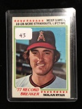 Topps '77 World Record Breaker Baseball Card