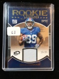 Nfl Football Game Used Jersey Relic Card