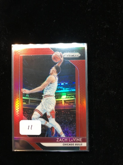 Panini Prizm Basketball 2018-'19 Red Prizm Parallel #'d /299