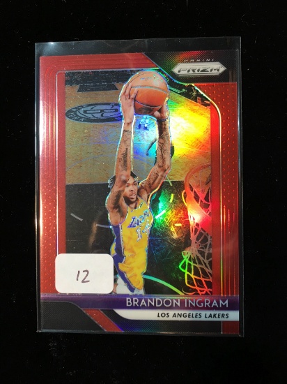 Panini Prizm Basketball 2018-'19 Red Prizm Parallel #'d /299