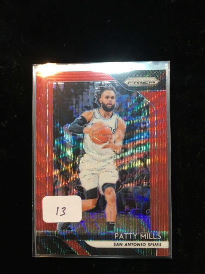 Panini Prizm Basketball 2018-'19 Ruby Red Wave Prizm Parallel